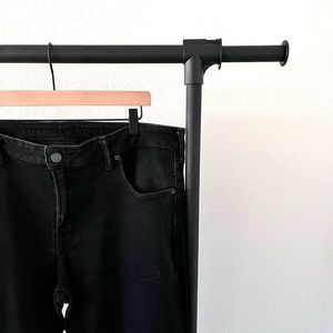 American Eagle Ne(x)t Level Flex Black Skinny Jean 40x30